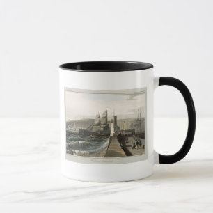 Whitehaven, Cumberland, from 'A Voyage Around Grea Mug