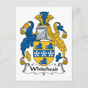 Whitehead Family Crest Postcard
