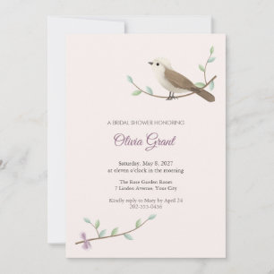 Whitehead Songbird Bridal Shower Invitation