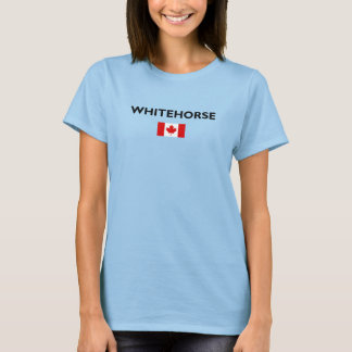 Whitehorse Canada Canadian Flag Light-Colour T-Shirt