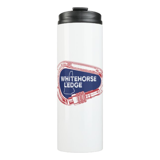 Whitehorse Ledge New Hampshire Climbing Carabiner Thermal Tumbler (Front)