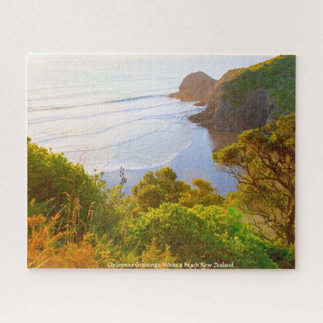 Whites Beach New Zealand Jigsaw Puzzle (Horizontal)