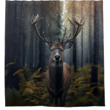Whitetail Buck In The Forest
