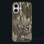 Whitetail Deer Bottomland Camo Deer Hunting Camo iPhone 16 Case<br><div class="desc">This camo is tailored for optimal concealment in woodland settings, enhancing the stealth and effectiveness of deer hunting strategies. Whitetail Deer Bottomland Camo is a specialised hunting camouflage designed for blending into forested, lowland environments during deer hunting. It features earthy tones and natural patterns that mimic the surroundings, ensuring hunters...</div>