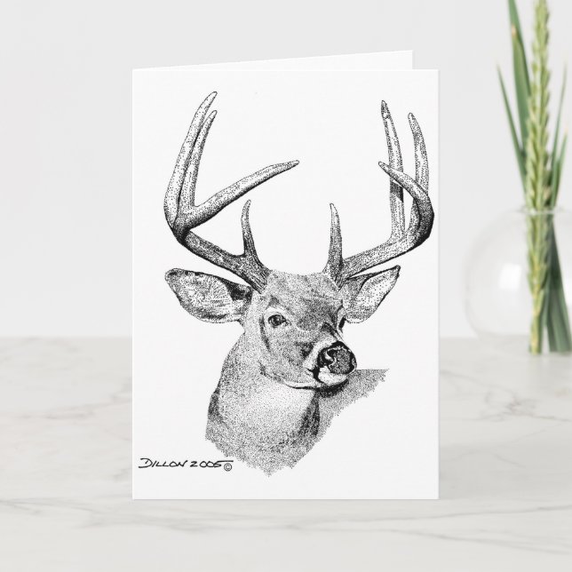 Whitetail Deer Card (Front)