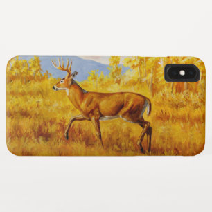Whitetail Deer in Autumn Aspen Forest Case-Mate iPhone Case