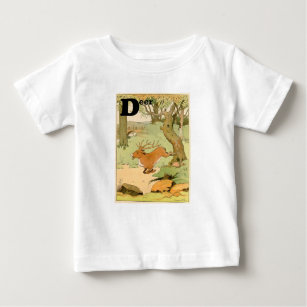 Whitetail Deer in the Forest Baby T-Shirt