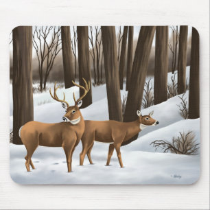 Whitetail Deer Mouse Pad