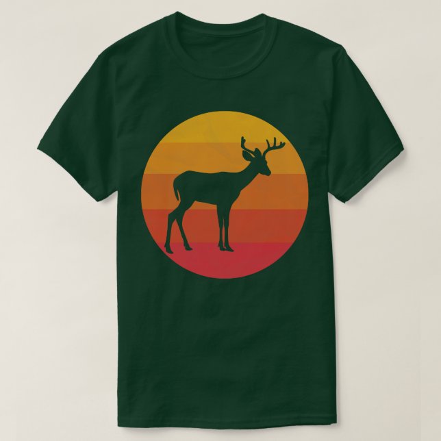 Whitetail Deer T-Shirt (Design Front)