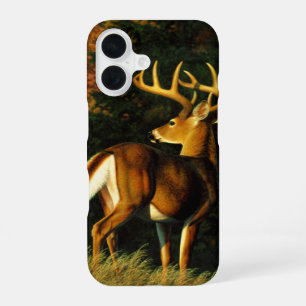 Whitetail Deer Trophy Buck Hunting iPhone 16 Case