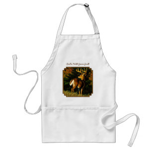 Whitetail Deer Trophy Buck Hunting Standard Apron