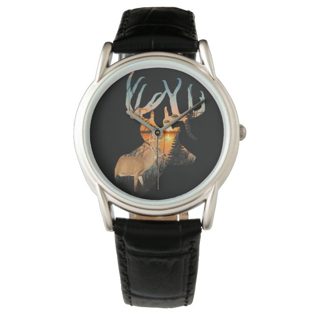 Whitetail Deer Watch, Deer Hunting Watch (Front)