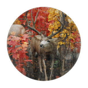 Whitetail In Autumn Cutting Board