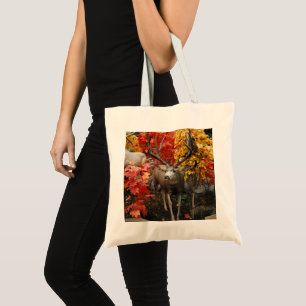 Whitetail In Autumn Tote Bag