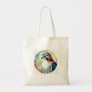 Whitetailed Hawk 100724AREF125 - Watercolor Tote Bag