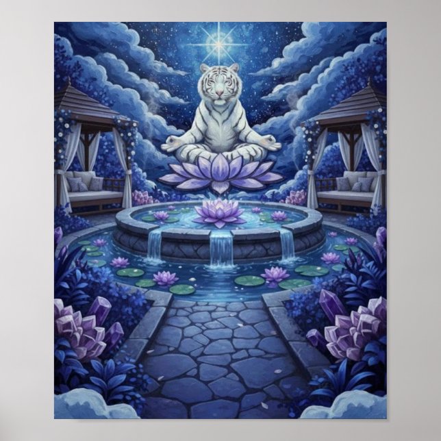 WhiteTigerMeditation Poster (Front)