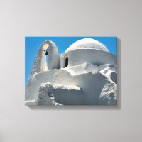 Whitewashed Church, Mykonos, Greece