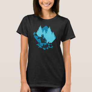 Whitewater Kayak Paddle Accessories Canoe And Kay T-Shirt