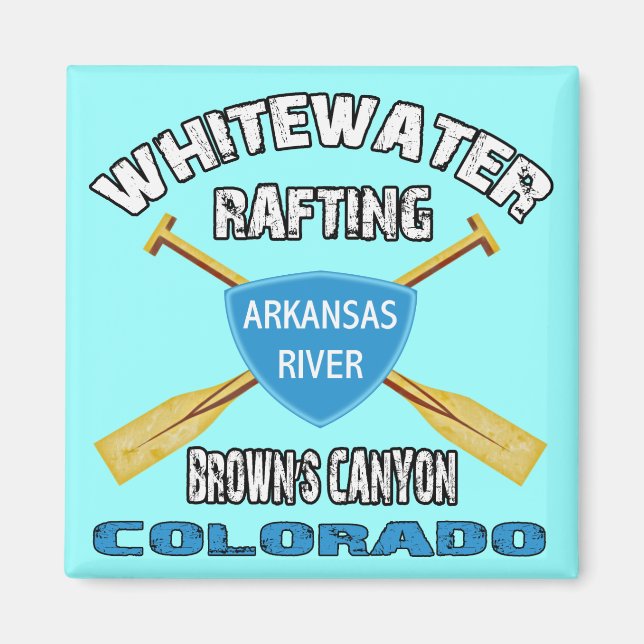 Whitewater Rafting Brown's Canyon Magnet (Front)