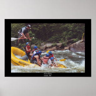 Whitewater Rafting Poster