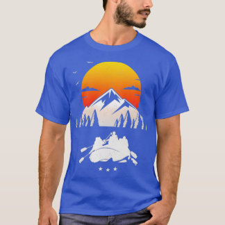 Whitewater Rafting  Retro Rafter Premium T-Shirt