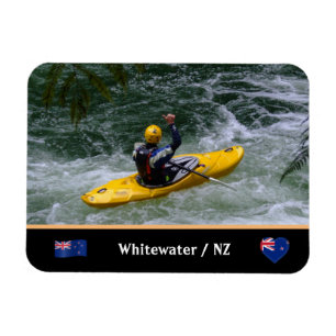 Whitewater, Rapids & River Adrenaline /New Zealand Magnet