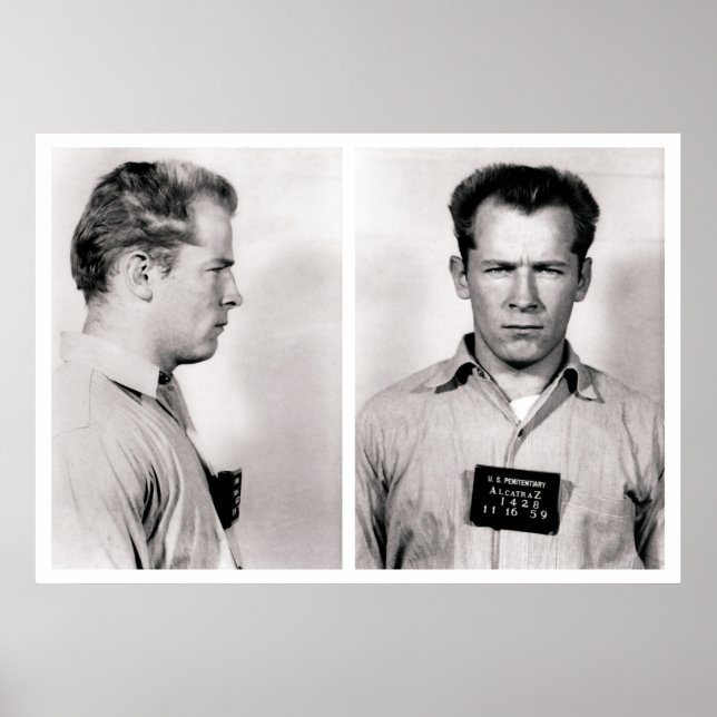 WHITEY BULGER ALCATRAZ MUGSHOT  1959 POSTER (Front)