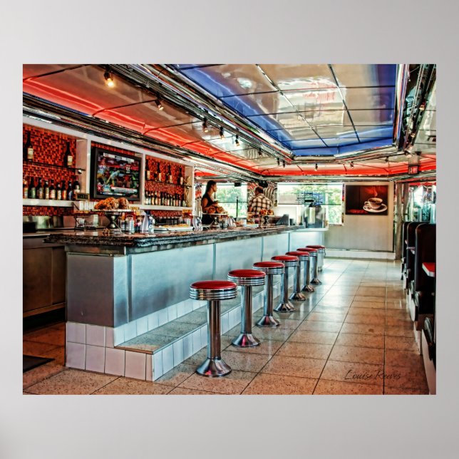 Whitman Diner Poster (Front)