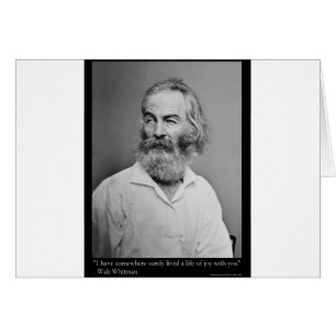 Whitman Life Of Joy Love Quote Gifts Tees Mugs Etc