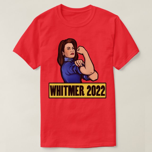Whitmer 2022 T-Shirt (Design Front)