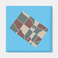Whitpain Township Map Magnet