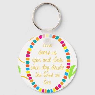 Whittemore: The doors we open and close.. Key Ring