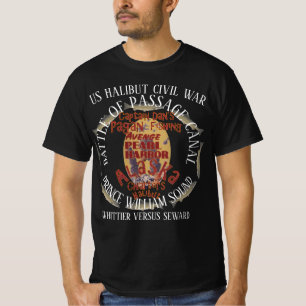 WHITTIER ALASKA HALIBUT WAR VERSUS SEWARD 1955-57 T-Shirt