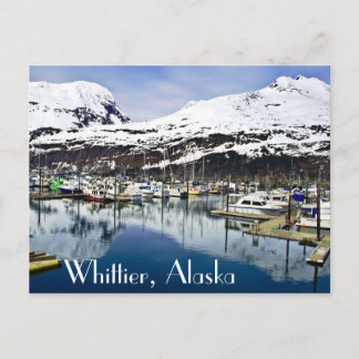 Whittier, Alaska, U.S.A. Postcard