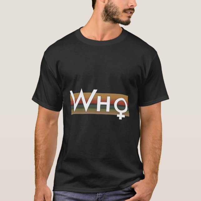 Who 13Th Doctor Female Symbol T-Shirt (Front)