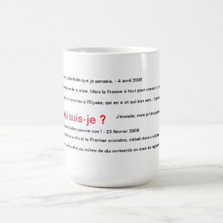 Who am I? Sarkozy Coffee Mug