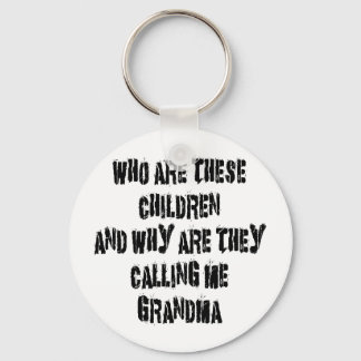 Who Are These Children Grandma Key Ring