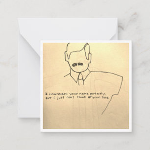 Who Are You Birthday Card