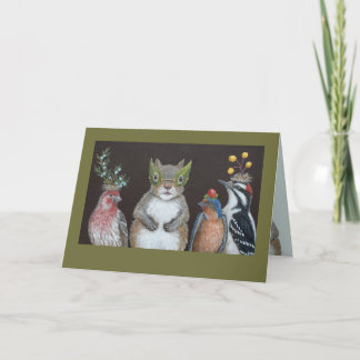 Who ate all the party snacks? card