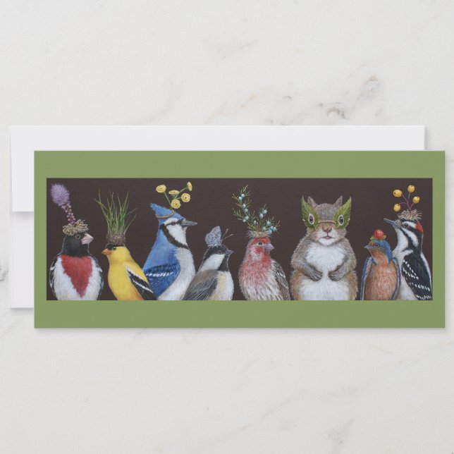 Who ate all the party snacks flat card (Front)