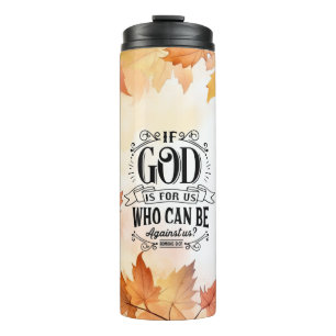 Who can be Against Us? Thermal Tumbler