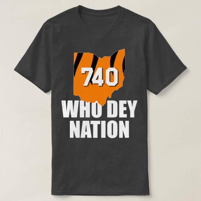 Who Dey Nation T-Shirt (Design Front)