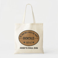 Who Dies With The Most ROCKS Wins! Rock Hound Bag