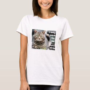 Who Do You Work For? (light) T-Shirt