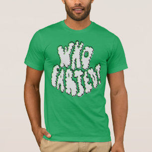 Who Farted Shirt Funny Golf Dad Green Puffy