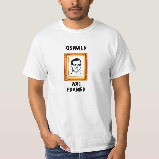Who Framed Oswald T-Shirt (Front)