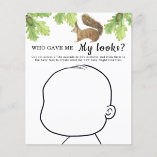 Who gave me my looks baby shower game