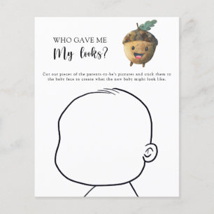 Who gave me my looks baby shower game
