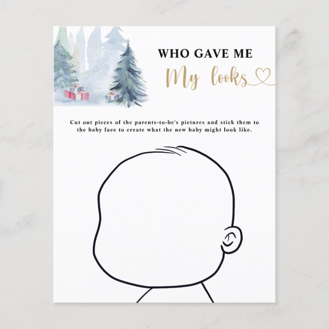Who gave me My looks? - Winter evergreen (Front)