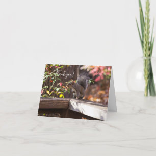 Who Goes There Thank You Card